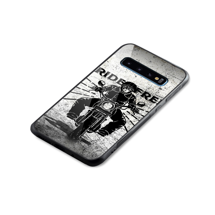 Ride Free Glass Back Case for Galaxy S10