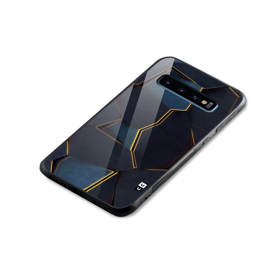 Royal Abstract Glass Back Case for Galaxy S10