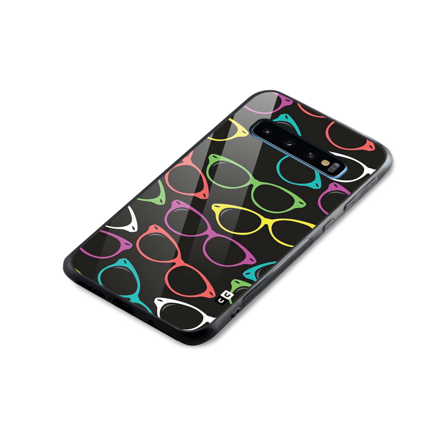 See Colours Glass Back Case for Galaxy S10