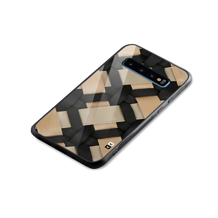 Shade Thread Glass Back Case for Galaxy S10