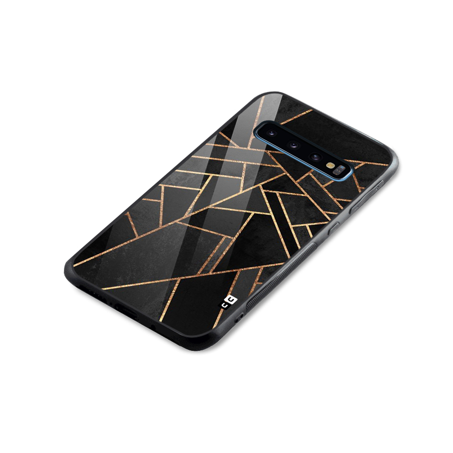 Sharp Tile Glass Back Case for Galaxy S10