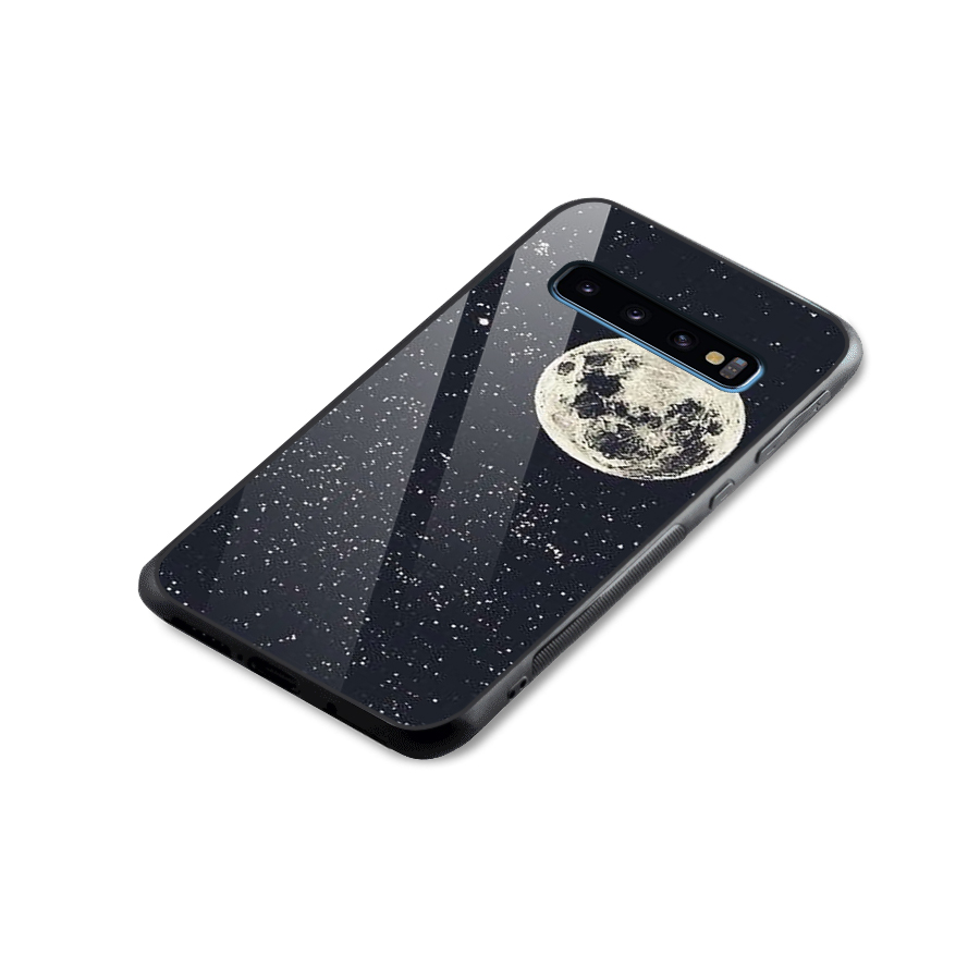Simple Galaxy Glass Back Case for Galaxy S10