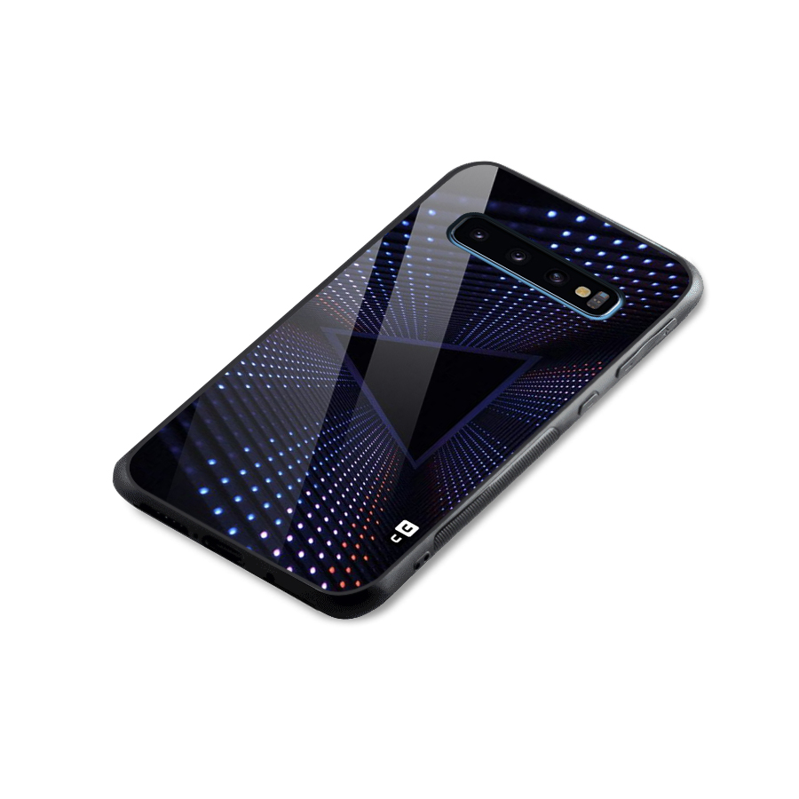 Stars Abstract Glass Back Case for Galaxy S10