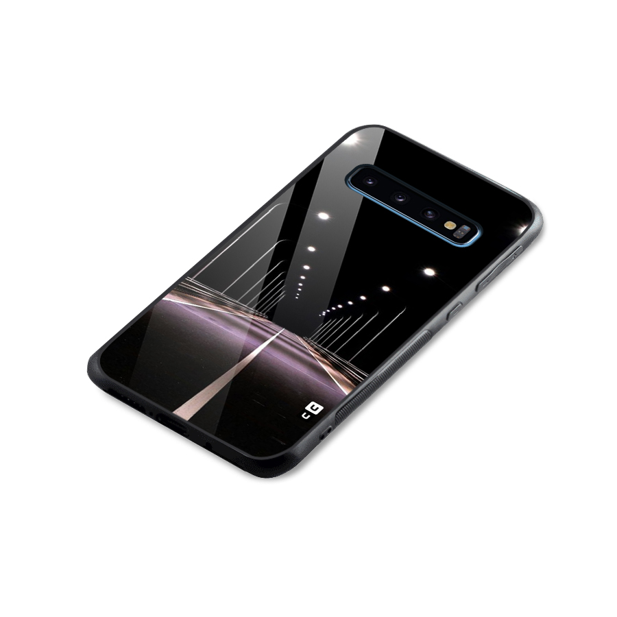 Street Light Glass Back Case for Galaxy S10