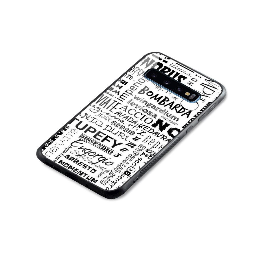 Stupefy Glass Back Case for Galaxy S10