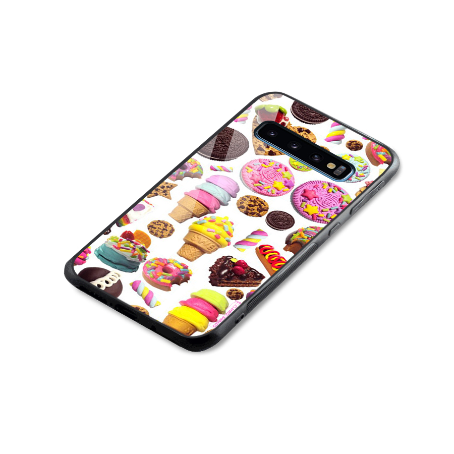 Sugar Rush Glass Back Case for Galaxy S10