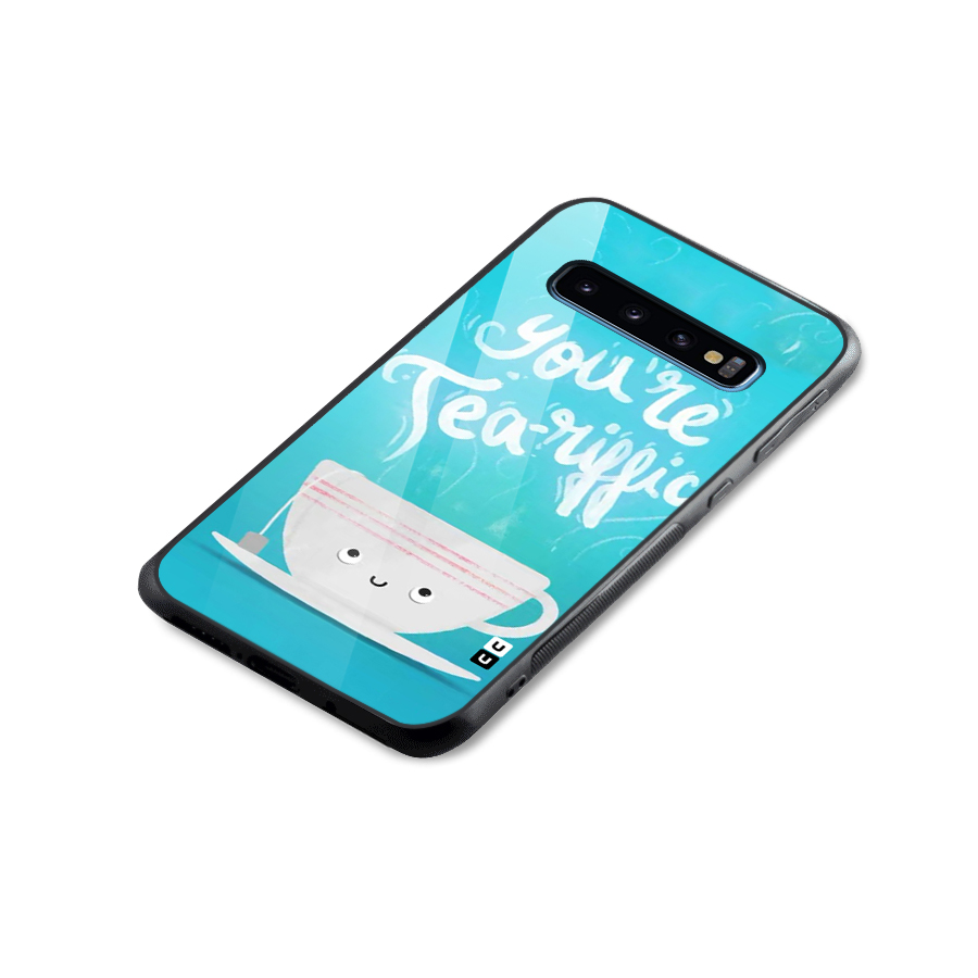 Tea-rific Glass Back Case for Galaxy S10