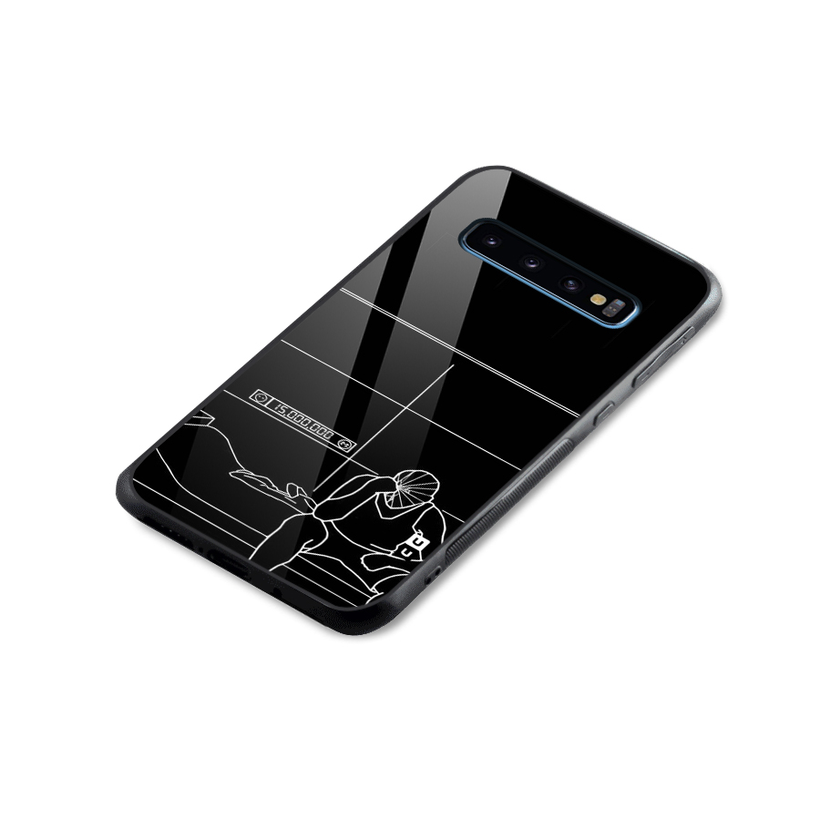 Teen Merits Glass Back Case for Galaxy S10