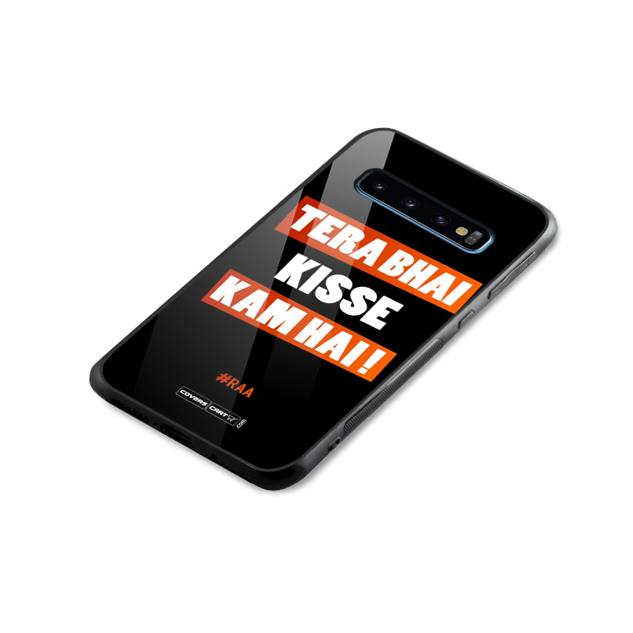 Tera Bhai Raftaar Glass Back Case for Galaxy S10