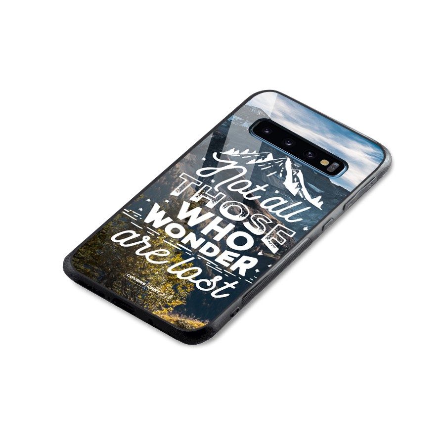 Wonder Lost Glass Back Case for Galaxy S10