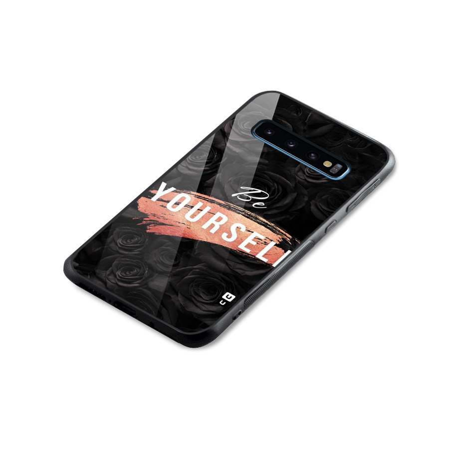 Yourself Shade Glass Back Case for Galaxy S10