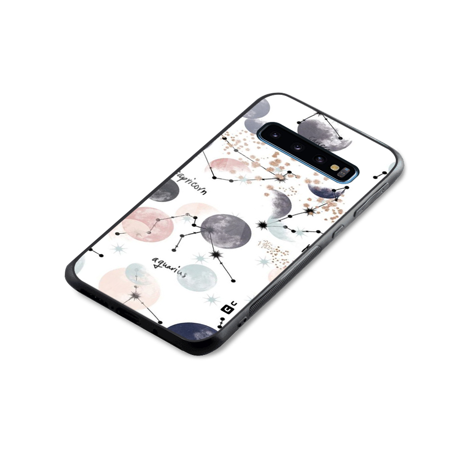 Zodiac Glass Back Case for Galaxy S10