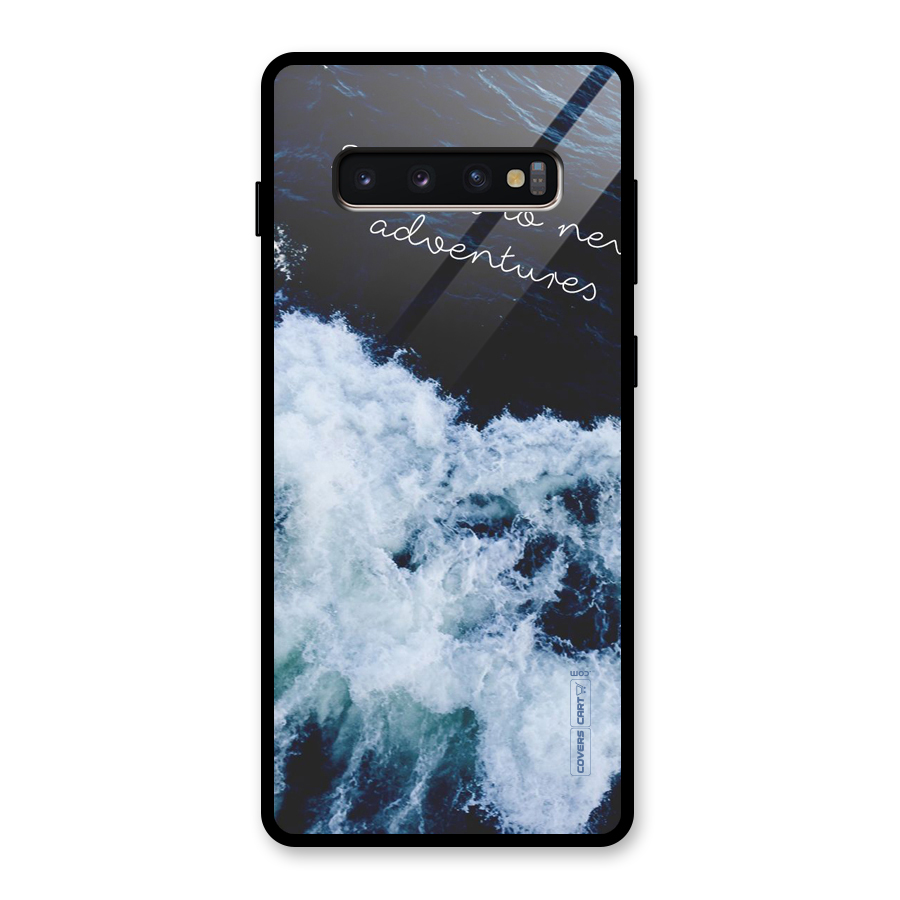 Adventures Glass Back Case for Galaxy S10 Plus