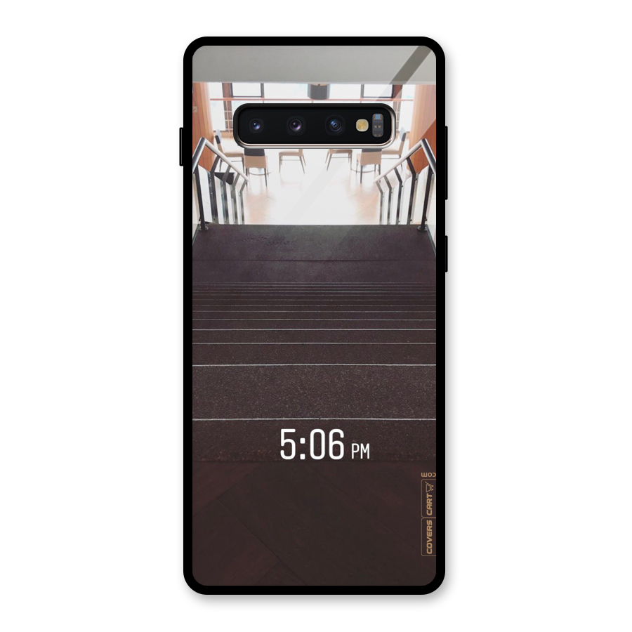 Beautiful Staircase Glass Back Case for Galaxy S10 Plus