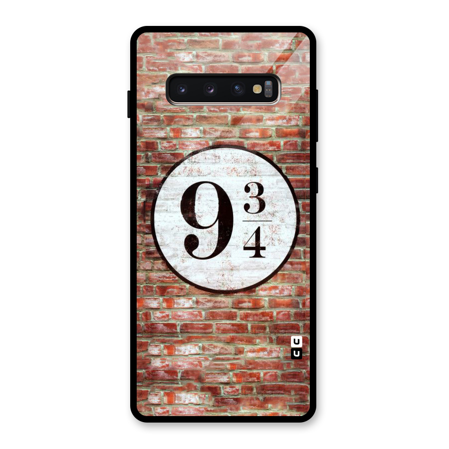 Brick Bang Glass Back Case for Galaxy S10 Plus