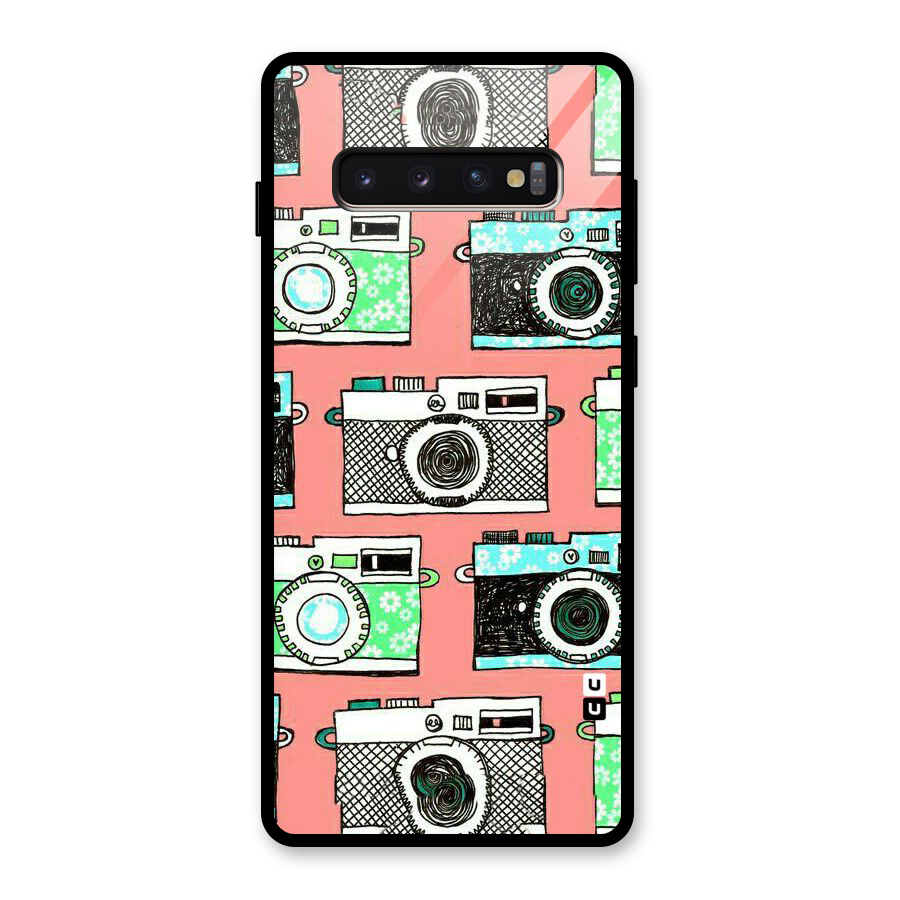Cam Art Loving Glass Back Case for Galaxy S10 Plus