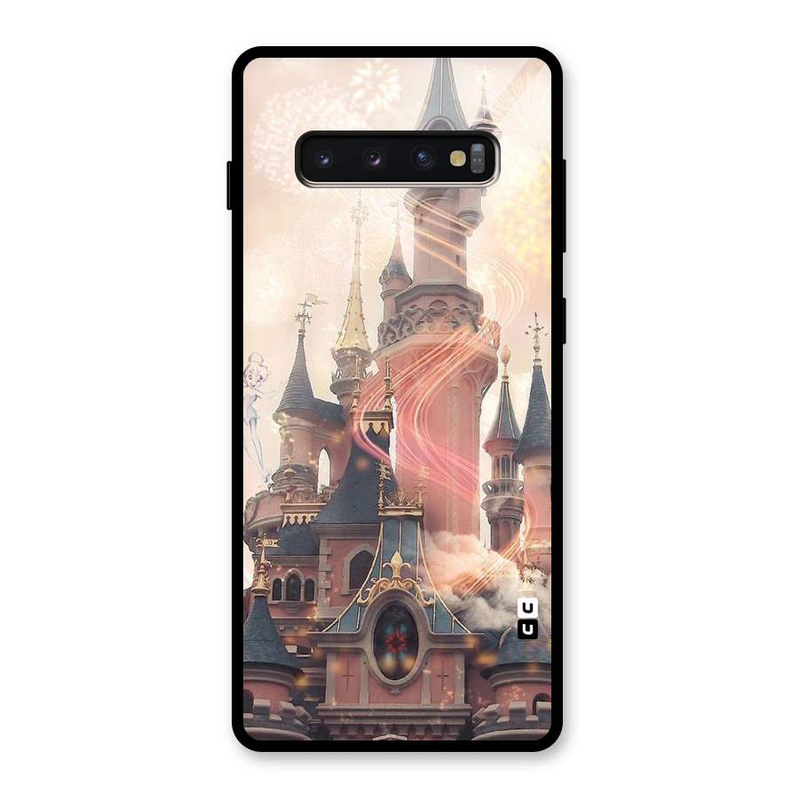 Castle Glass Back Case for Galaxy S10 Plus
