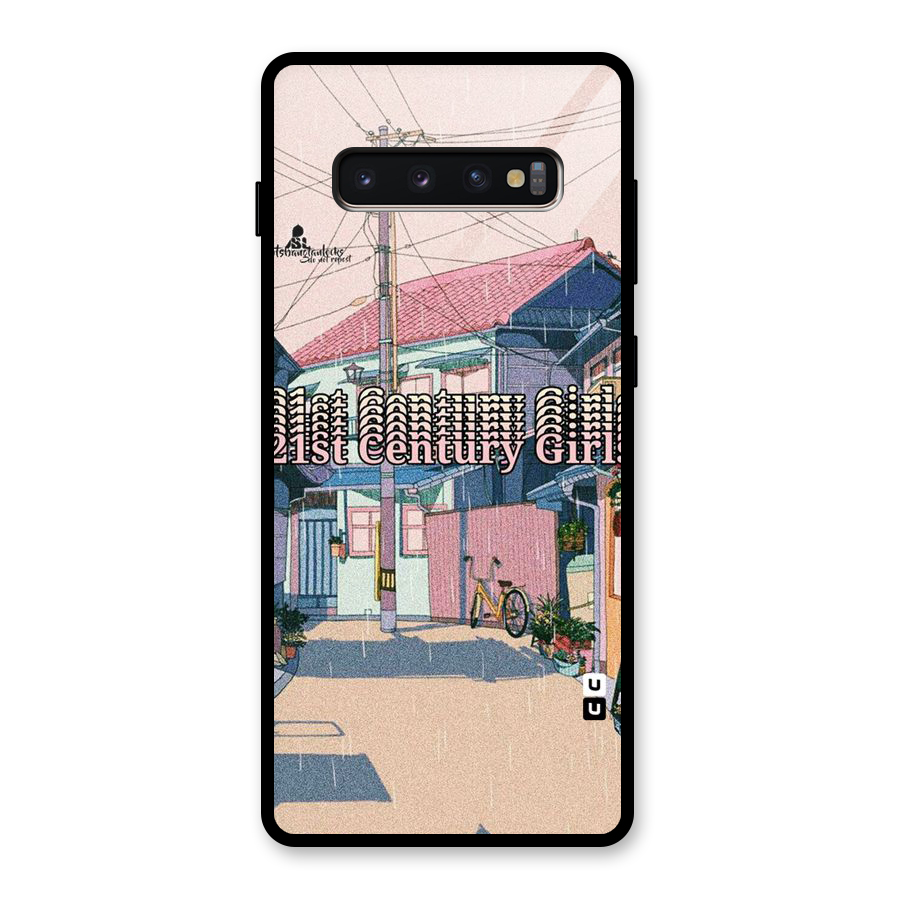 Century Girls Glass Back Case for Galaxy S10 Plus