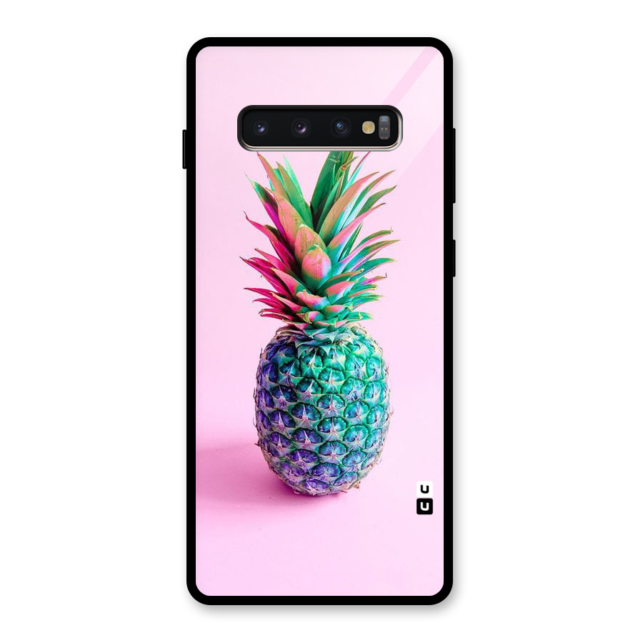 Colorful Watermelon Glass Back Case for Galaxy S10 Plus