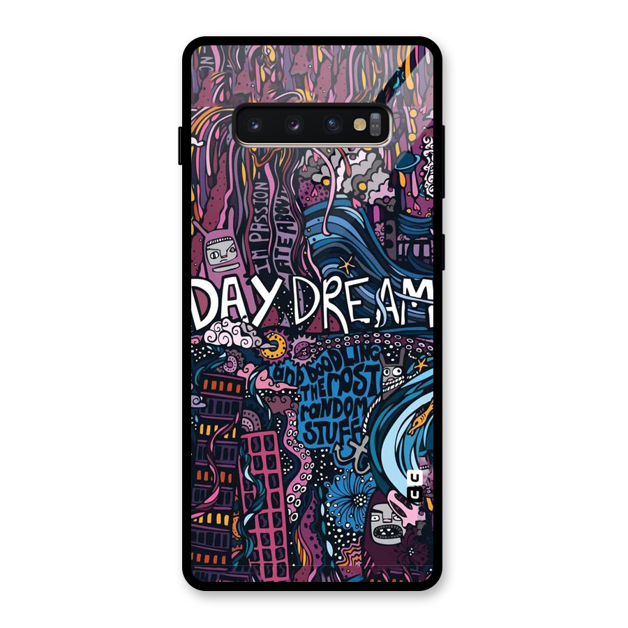 Daydream Design Glass Back Case for Galaxy S10 Plus