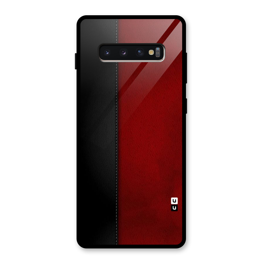 Elite Shade Design Glass Back Case for Galaxy S10 Plus