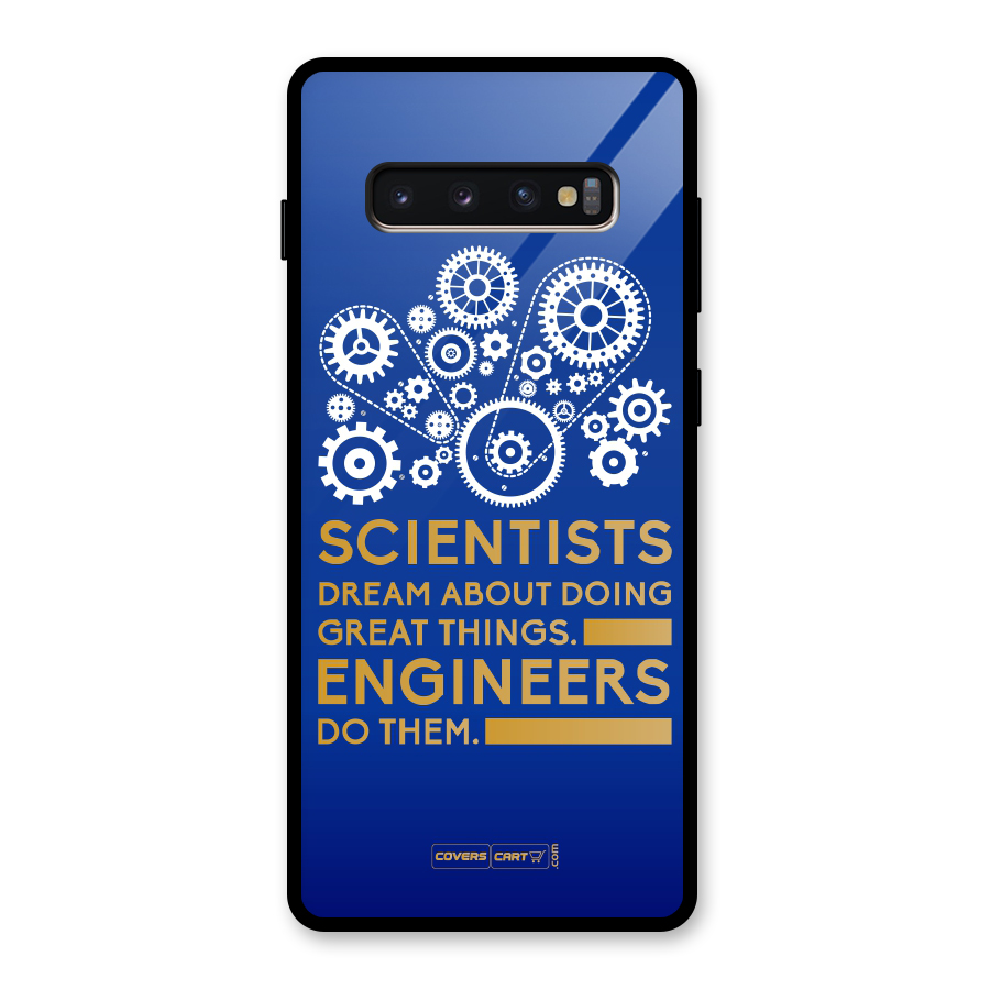 Engineer Glass Back Case for Galaxy S10 Plus