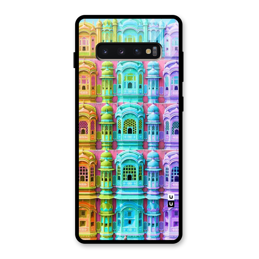 Fancy Architecture Glass Back Case for Galaxy S10 Plus