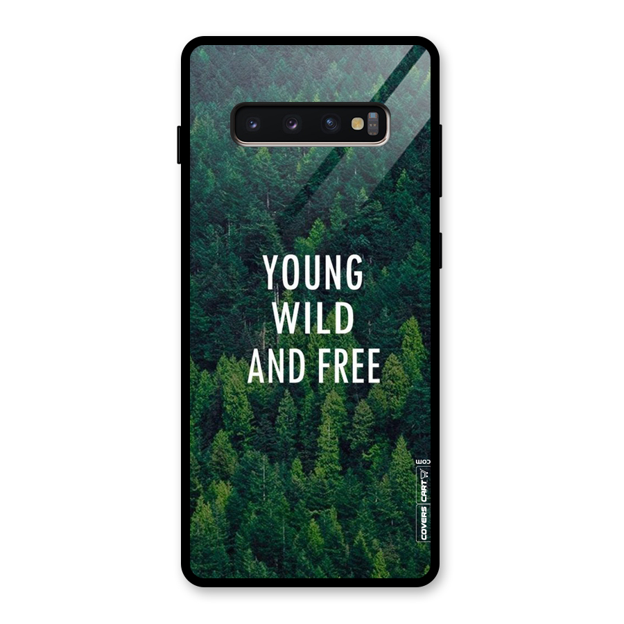 Forest Wanderlust Glass Back Case for Galaxy S10 Plus