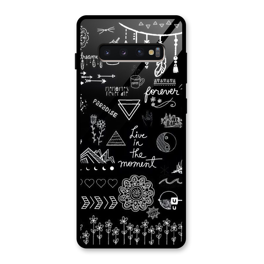 Forever Moment Glass Back Case for Galaxy S10 Plus