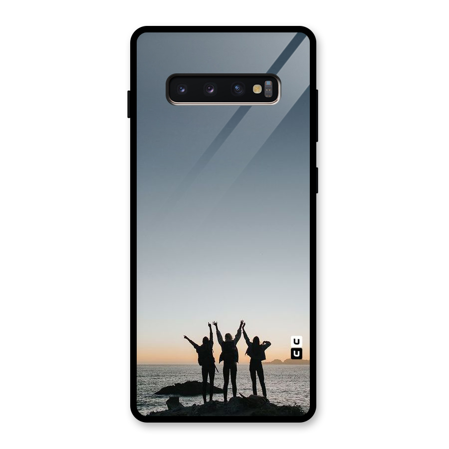 Friendship Glass Back Case for Galaxy S10 Plus