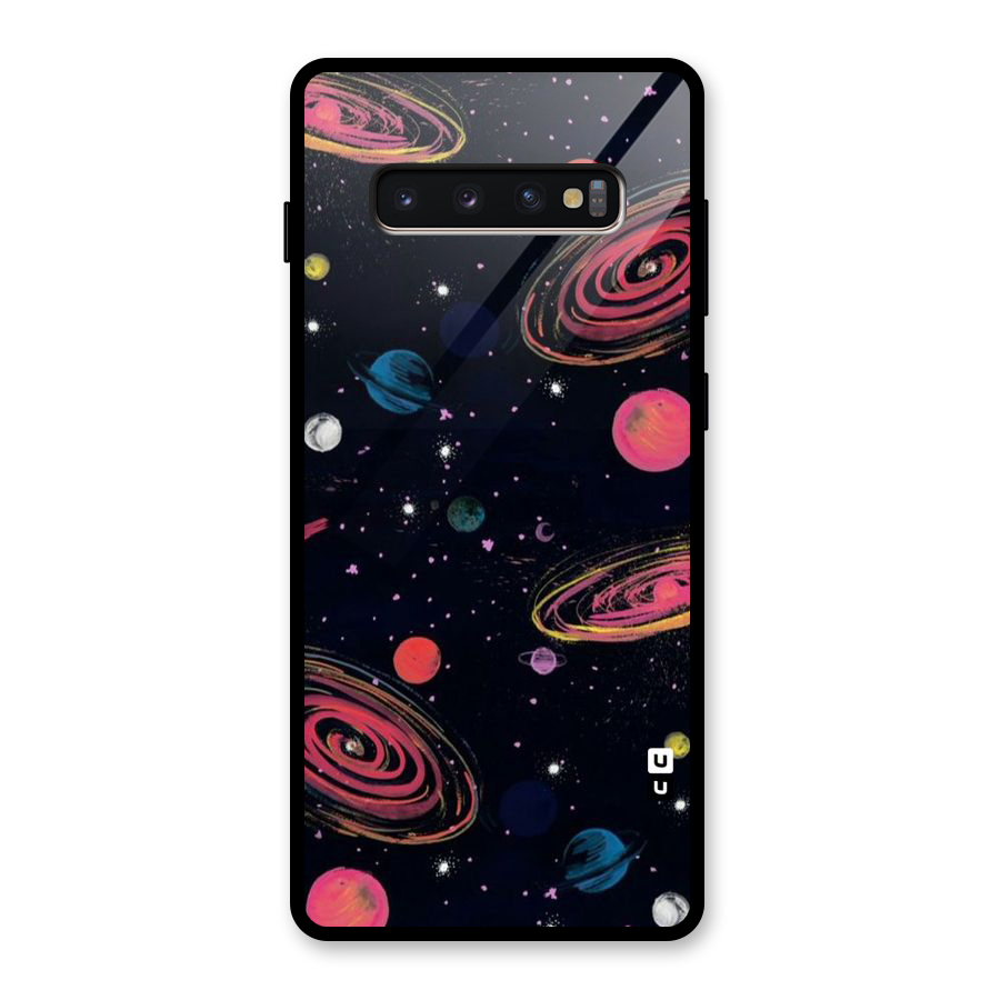 Galaxy Beauty Glass Back Case for Galaxy S10 Plus