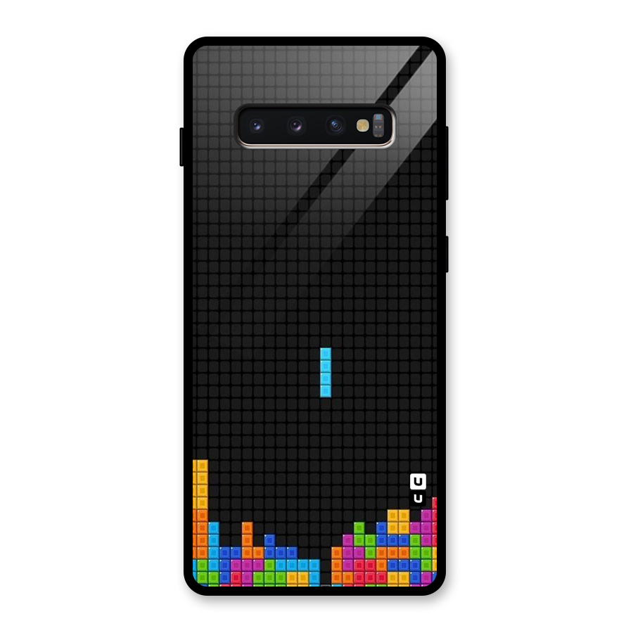 Game Play Glass Back Case for Galaxy S10 Plus