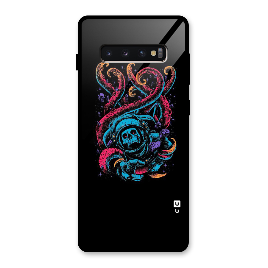 Ghost Tails Glass Back Case for Galaxy S10 Plus