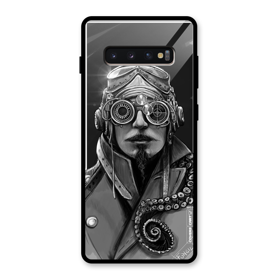Ismaele Artwork Glass Back Case for Galaxy S10 Plus