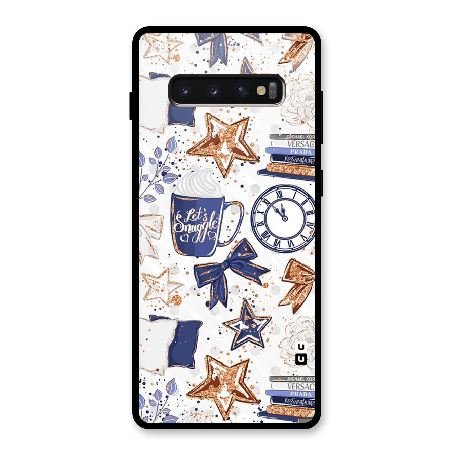 Lets Snuggle Glass Back Case for Galaxy S10 Plus