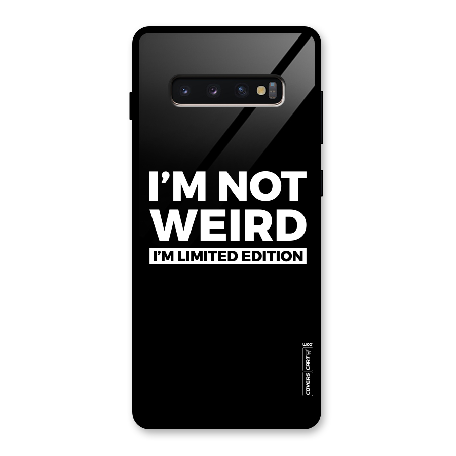Limited Edition Glass Back Case for Galaxy S10 Plus