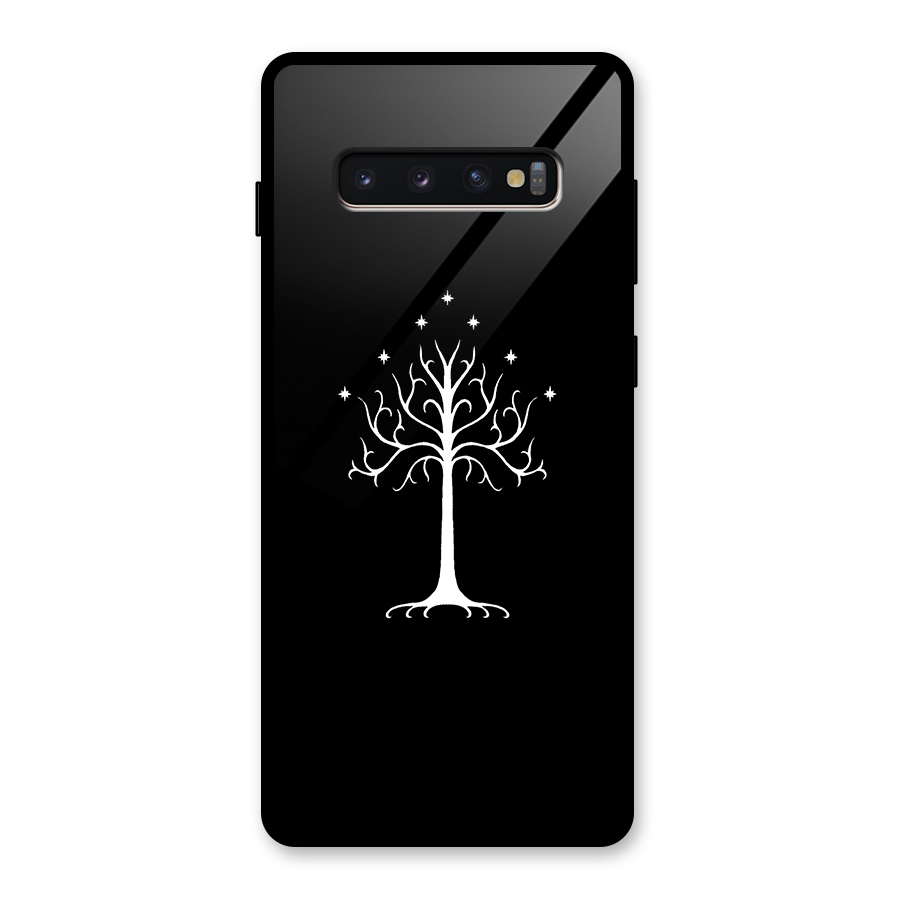 Magic Tree Glass Back Case for Galaxy S10 Plus