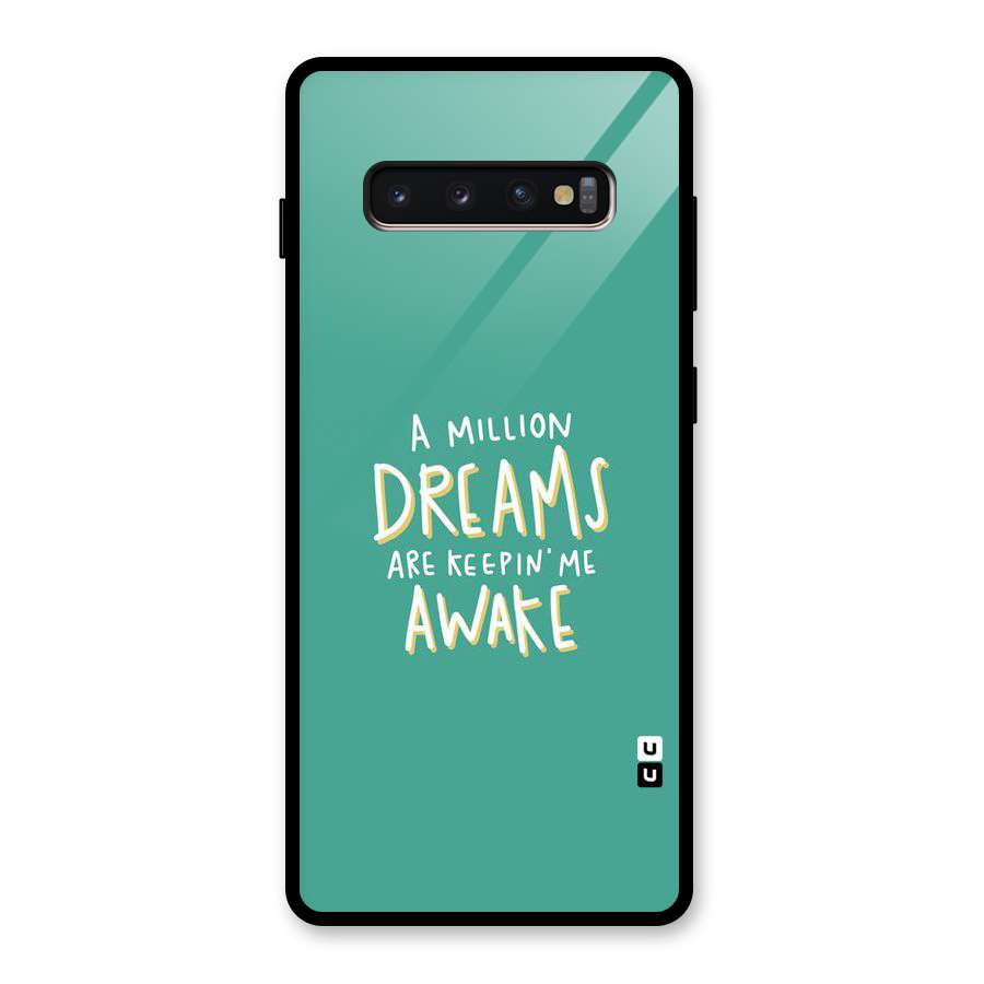Million Dreams Glass Back Case for Galaxy S10 Plus