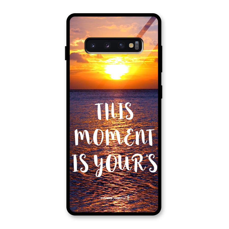 Moments Glass Back Case for Galaxy S10 Plus