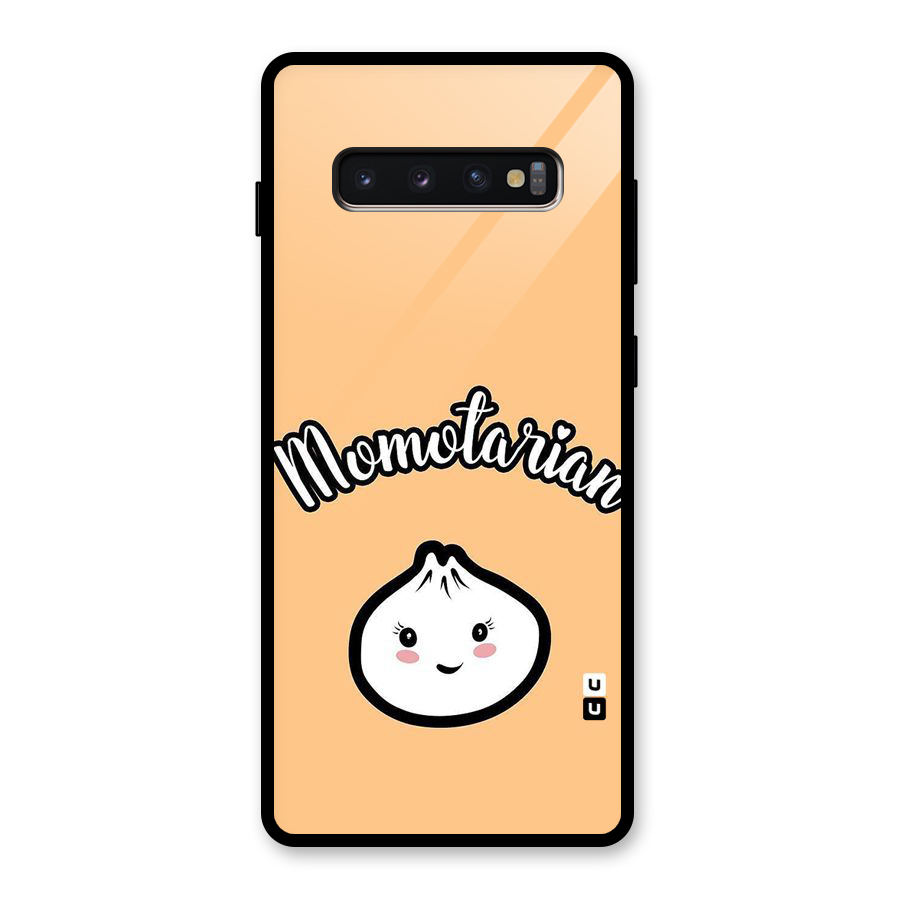 Momotarian Glass Back Case for Galaxy S10 Plus