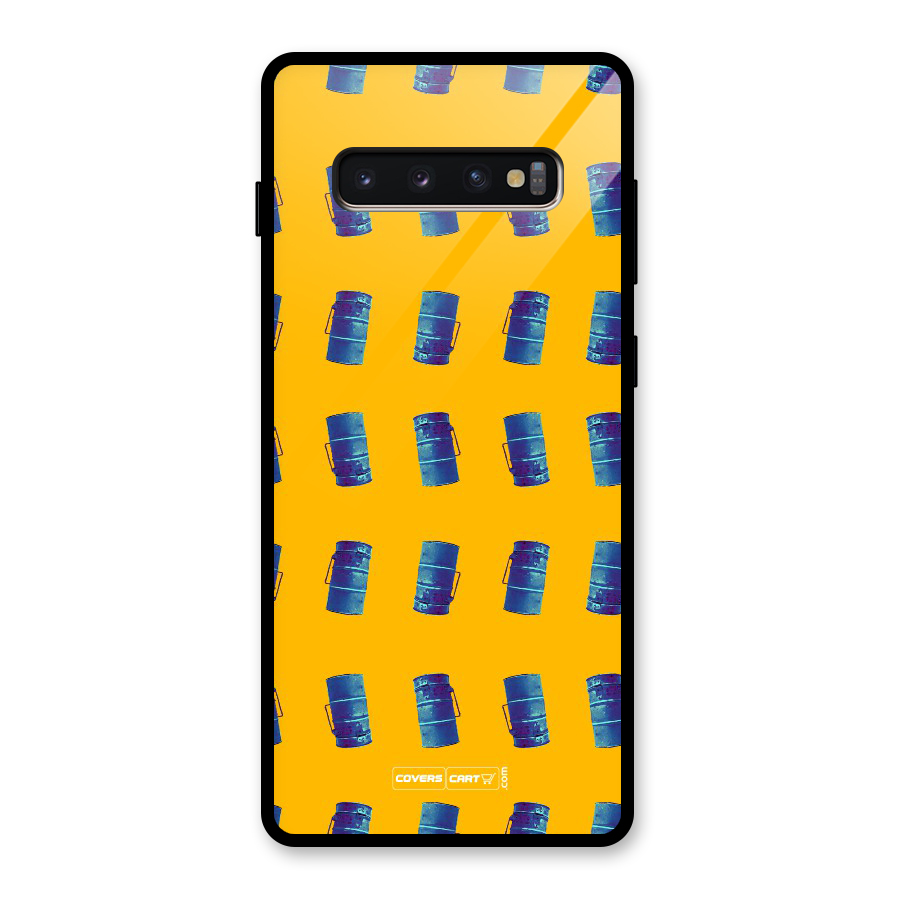 Mumbai Citystyle Glass Back Case for Galaxy S10 Plus