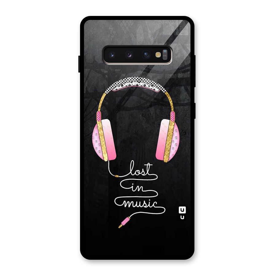Music Lost Glass Back Case for Galaxy S10 Plus