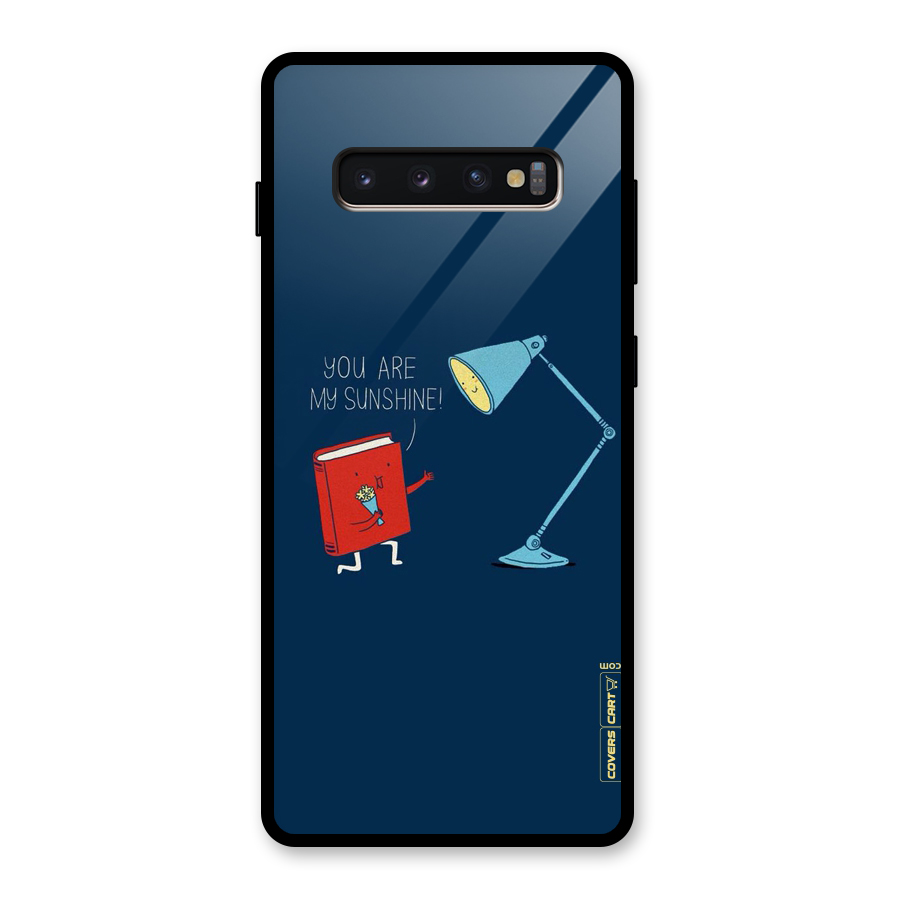 My Sunshine Glass Back Case for Galaxy S10 Plus