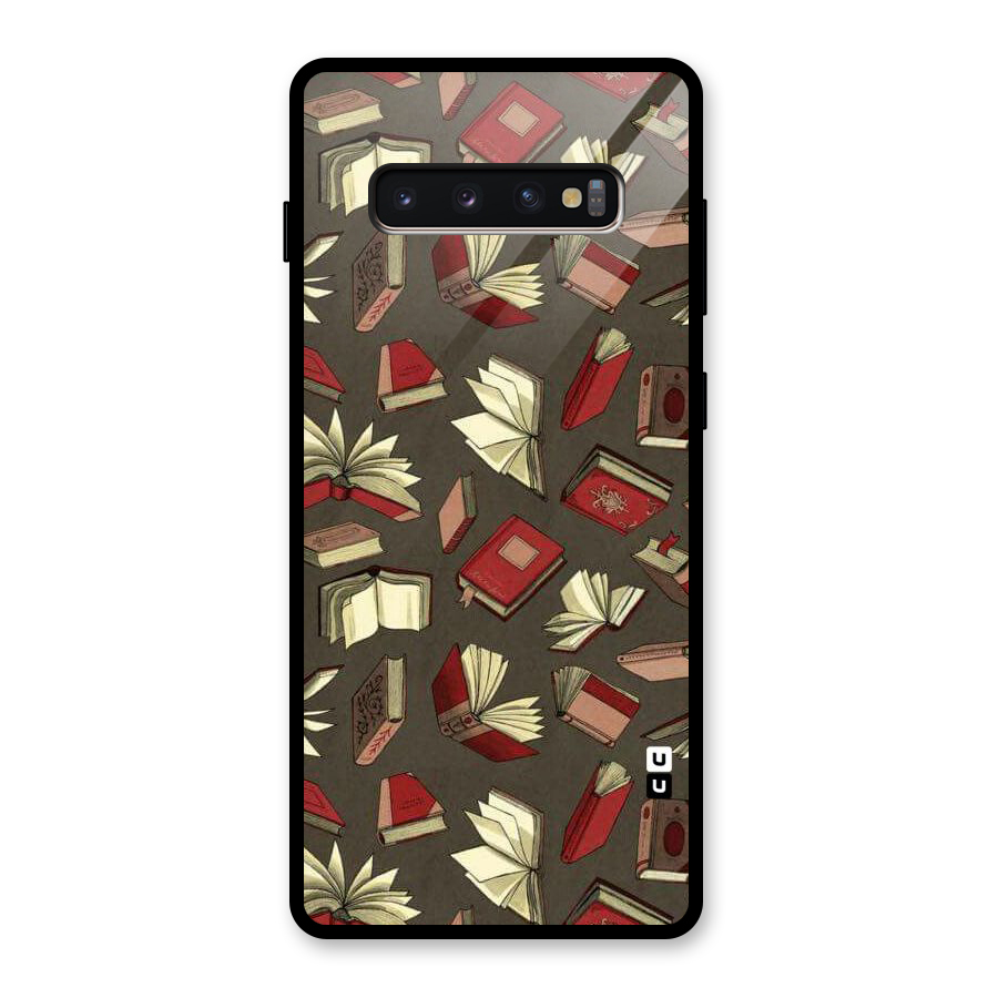 Nerd Head Glass Back Case for Galaxy S10 Plus