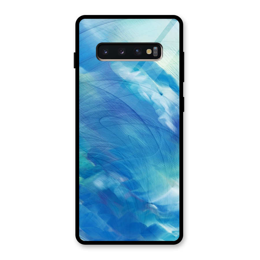 Ocean Mist Glass Back Case for Galaxy S10 Plus