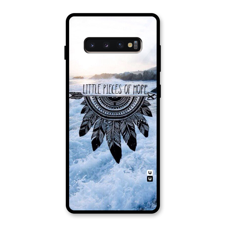 Pieces Of Hope Glass Back Case for Galaxy S10 Plus