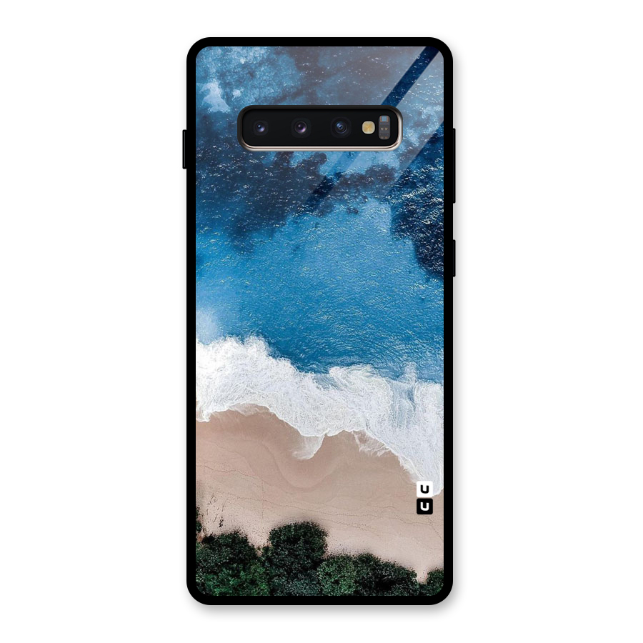 Seaside Glass Back Case for Galaxy S10 Plus