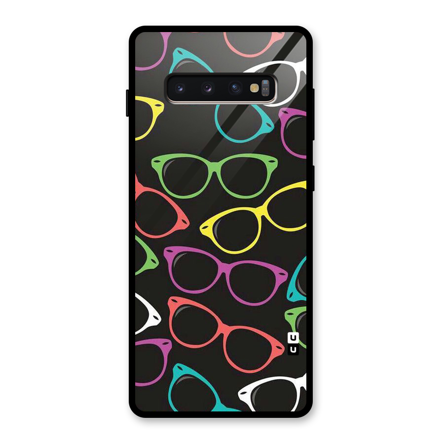 See Colours Glass Back Case for Galaxy S10 Plus