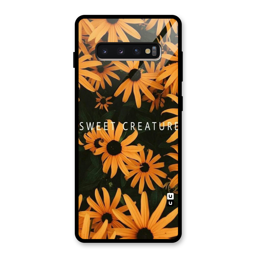 Sweet Creature Glass Back Case for Galaxy S10 Plus