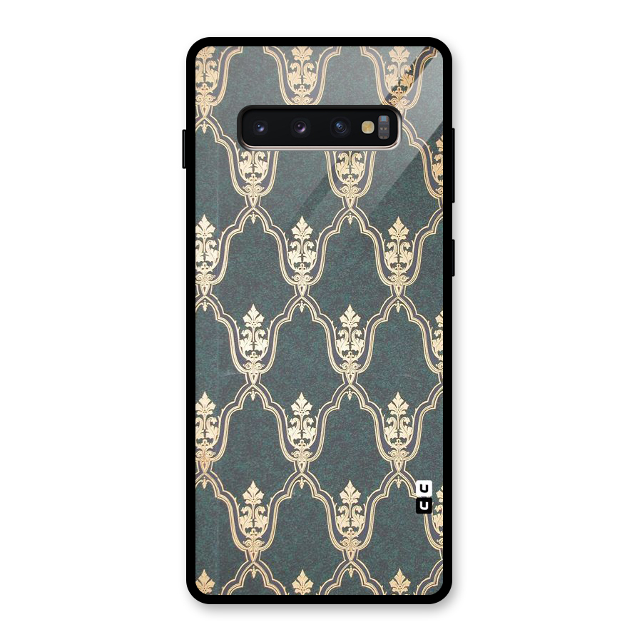 Ultra Beauty Pattern Glass Back Case for Galaxy S10 Plus